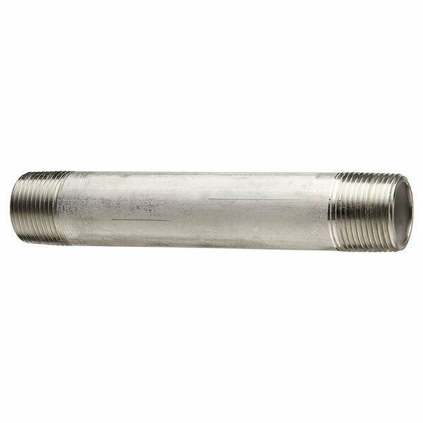 Thrifco Plumbing 3/8 X 5 Stainless Steel Nipple, Packaged 9019090